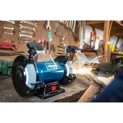 سنگ رومیزی دو طرفه شپخ مدل SM150L &ndash; فروشگاه اینترنتی ابزار آنلاین