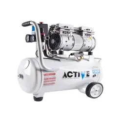 کمپرسور باد مدل AC-1324SP اکتیو (0.75 اسب بخار،دو سیلندر،24 لیتری)