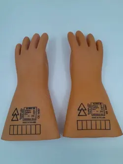 دستکش عایق برق SECURA کلاس ۱ – ۱۰۰۰۰ ولت زرد