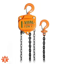 جرثقیل دستی زنجیری VP5 ویتال ( 1 تن، 6 متر زنجیر)