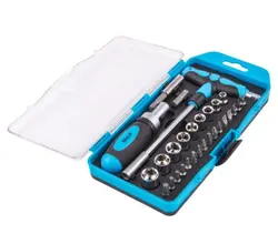 سری پیچ گوشتی و بکس AC-6129SA اکتیو (مجموعه 29 عددی)