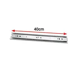 ریل ساچمه ای سه تیکه 40 سانتی متری