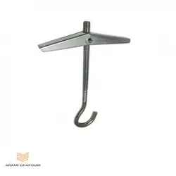 پیچ پروانه اسپرینگ با قلاب سرگرد بسته 10 عددی