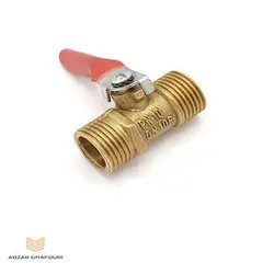 شیر آبگرمکن برنجی