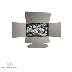 گیره پرده با قلاب فلزی بسته 100 عددی