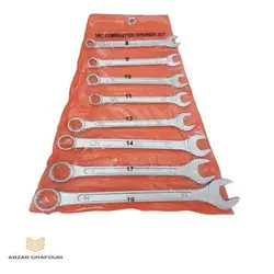 مجموعه 8 عددی آچار کیفی یک سر تخت یک سر رینگی دياموند