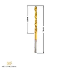 مته آهن طلایی شماره 4