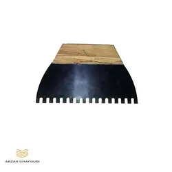 لیسه فلزی  دسته چوبی شانه ای