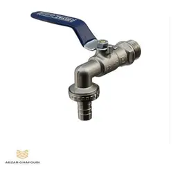 شیر حیاطی دسته گازی استاندارد سایز 1/2