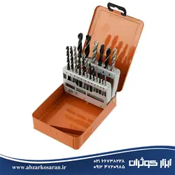 ست فلزی 18 پارچه مته چوب و آهن و الماسه AEG