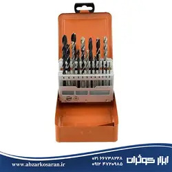 ست فلزی 18 پارچه مته چوب و آهن و الماسه AEG