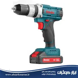 دریل پیچ گوشتی شارژی 16 ولت رونیکس Ronix مدل 8615 - ابزار کوثران | فروشگاه اینترنتی ابزار آلات