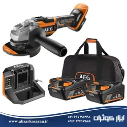 مینی فرز شارژی 18 ولت آاگ AEG مدل BEWS18-125BL-402 - ابزار کوثران | فروشگاه اینترنتی ابزار آلات
