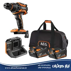 دریل چکشی 18 ولت آاگ AEG مدل BSB18BL-402 - ابزار کوثران | فروشگاه اینترنتی ابزار آلات