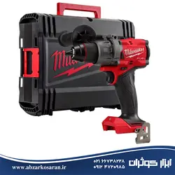 دریل پیچ‌گوشتی چکشی میلواکی Milwaukee مدل M18FPD3-0X - ابزار کوثران | فروشگاه اینترنتی ابزار آلات