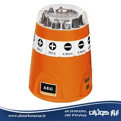 ست 10 پارچه سری پیچ‌گوشتی آاگ AEG - ابزار کوثران | فروشگاه اینترنتی ابزار آلات