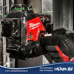 کیت تراز لیزری نورسبز میلواکی Milwaukee مدل M123PLKIT-401P - ابزار کوثران | فروشگاه اینترنتی ابزار آلات