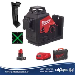 تراز لیزری 360 درجه میلواکی Milwaukee مدل M123PL-401C - ابزار کوثران | فروشگاه اینترنتی ابزار آلات