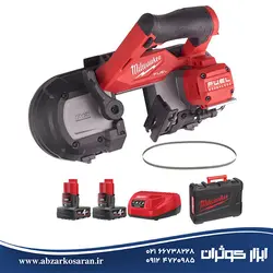 اره نواری براش لس میلواکی Milwaukee مدل M12FBS64-402C - ابزار کوثران | فروشگاه اینترنتی ابزار آلات