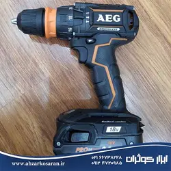 دریل شارژی چکشی AEG مدل BSB18CBLLELI-252C - ابزار کوثران | فروشگاه اینترنتی ابزار آلات