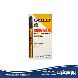 ماژیک طلایی متال مارکر SNOWMAN