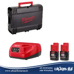 دریل پیچ گوشتی شارژی میلواکی Milawukee مدل M12BDDX-202X - ابزار کوثران | فروشگاه اینترنتی ابزار آلات