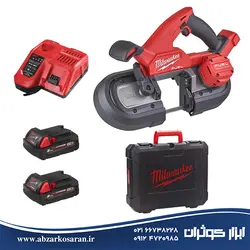 اره نواری 18 ولت میلواکی Milwaukee مدل M18FBS85-202C - ابزار کوثران | فروشگاه اینترنتی ابزار آلات