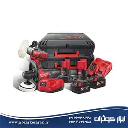ست 7 پارچه پولیش و سنباده شارژی میلواکی Milwaukee مدل M18FPP2K-544X - ابزار کوثران | فروشگاه اینترنتی ابزار آلات