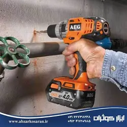 دریل پیچ گوشتی شارژی AEG مدل BSB18CLI-X02C - ابزار کوثران | فروشگاه اینترنتی ابزار آلات