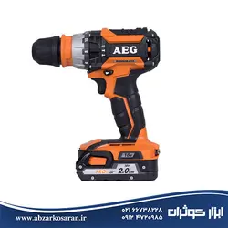 دریل پیچ گوشتی شارژی چکشی 18 ولت AEG مدل BSB18CBL-202C - ابزار کوثران | فروشگاه اینترنتی ابزار آلات