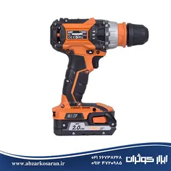 دریل پیچ گوشتی شارژی چکشی 18 ولت AEG مدل BSB18CBL-202C - ابزار کوثران | فروشگاه اینترنتی ابزار آلات