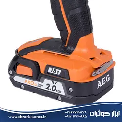 دریل پیچ گوشتی شارژی چکشی 18 ولت AEG مدل BSB18CBL-202C - ابزار کوثران | فروشگاه اینترنتی ابزار آلات