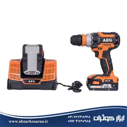 دریل پیچ گوشتی شارژی چکشی 18 ولت AEG مدل BSB18CBL-202C - ابزار کوثران | فروشگاه اینترنتی ابزار آلات