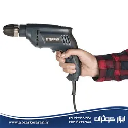 دریل یک سرعته اتومات Hyundai مدل HP450A-ED - ابزار کوثران | فروشگاه اینترنتی ابزار آلات