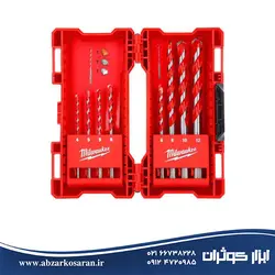 ست مته مصالح 8 عددی میلواکی Milwaukee مدل 4932471192 - ابزار کوثران | فروشگاه اینترنتی ابزار آلات