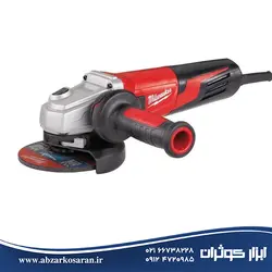 مینی فرز 1500 وات دیمردار میلواکی Milwaukee مدل AGV15-125XE - ابزار کوثران | فروشگاه اینترنتی ابزار آلات