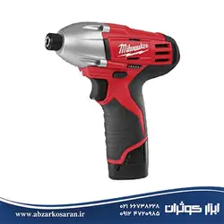 پیچ گوشتی شارژی 12 ولت میلواکی Milwaukee مدل C12ID - ابزار کوثران | فروشگاه اینترنتی ابزار آلات