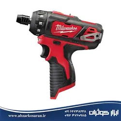 پیچ گوشتی شارژی 12 ولت میلواکی Milwaukee مدل M12BD-0 - ابزار کوثران | فروشگاه اینترنتی ابزار آلات