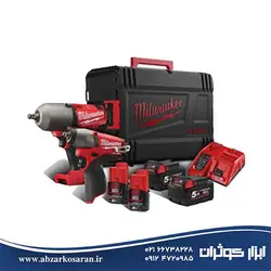 کیت 2 دستگاه بوکس شارژی میلواکی Milwaukee مدل M18FPP2V-524X - ابزار کوثران | فروشگاه اینترنتی ابزار آلات