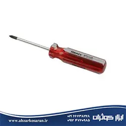 پیچ‌گوشتی تکی دسته کریستال ضربه‌خور 125×6 چهارسو Ronix مدل RH-2862 - ابزار کوثران | فروشگاه اینترنتی ابزار آلات