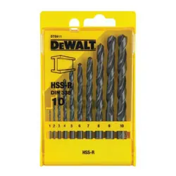 ست 10 عددی مته فلز دیوالت DT5911
