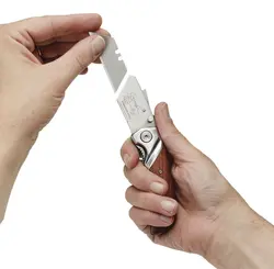 کاتر تاشو دسته چوبی استنلی (قیمت+مشخصات+گارانتی) ابزار سپه نماینده انحصاری