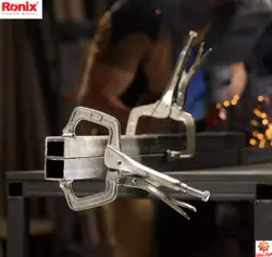 انبر قفلی سی کلمپ سایز 11 اینچ رونیکس مدل RH-1441