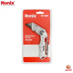 کاتر ذوزنقه ای تاشو رونیکس مدل RH-3009 - فروشگاه اینترنتی ابزار زرین