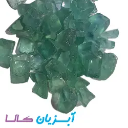 شن رنگی سبزآبی کریستال
