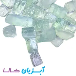 شن رنگی آبی روشن کریستال