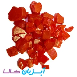 شن رنگی قرمز روشن مات شاین