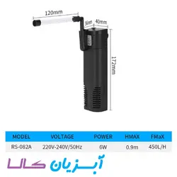 فیلتر داخلی آر اس الکتریکال RS-082A