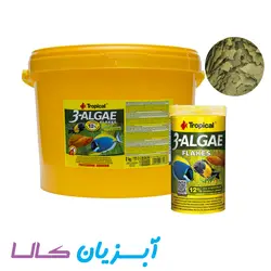 غذا پولکی سه جلبک 12% تروپیکال