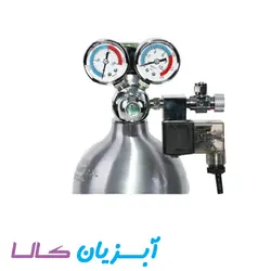 مانومتر و رگلاتور با شیر برقی ایستا ISTA 581
